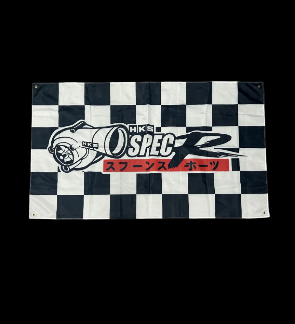 HKS Spec R Flag