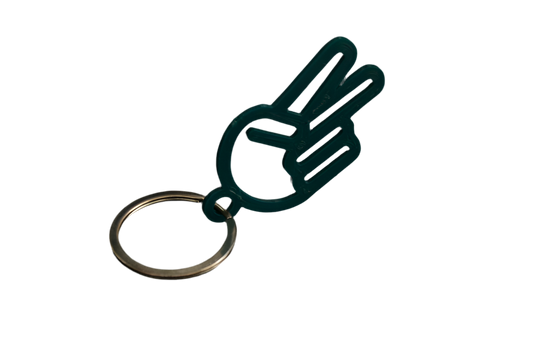 Chopped Up Keychain