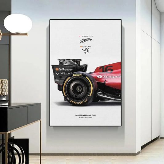 Ferrari F1 Poster